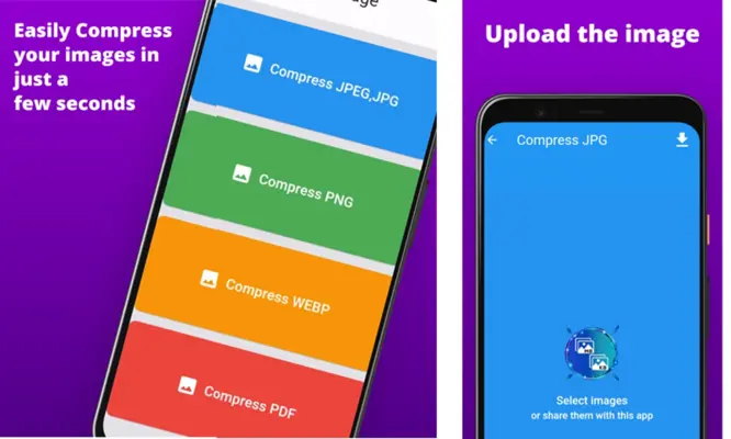Compress Image android App screenshot 3